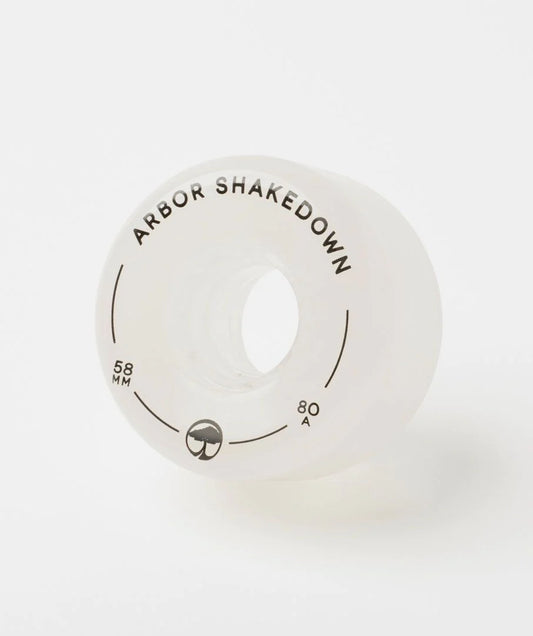 Arbor Shakedown 80a  58mm Ghost White