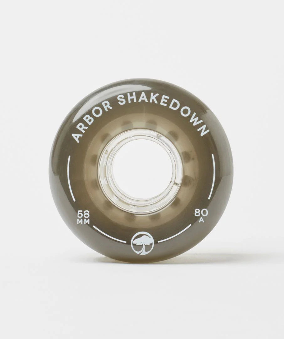 Arbor Shakedown 80a 58mm Ghost Black