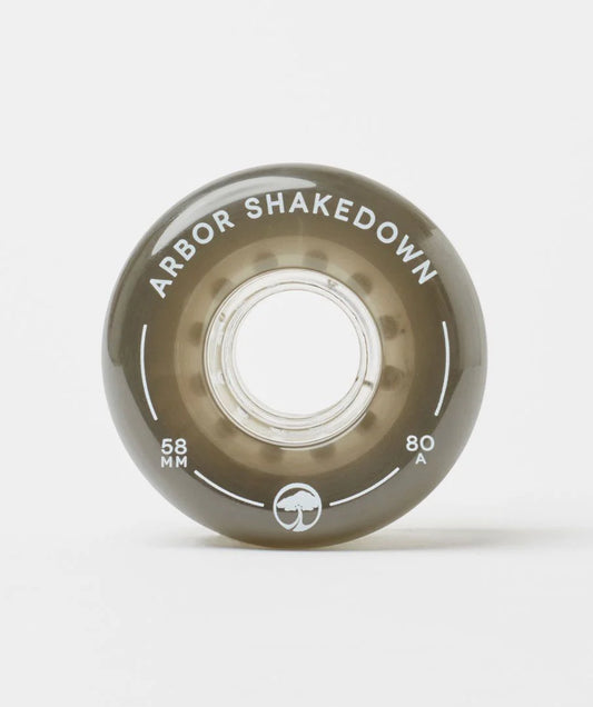 Arbor Shakedown 80a  58mm Ghost Black